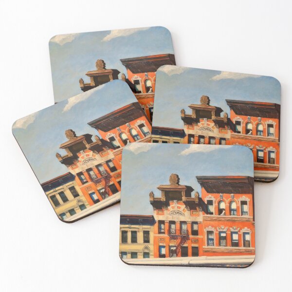 Item preview, Edward Hopper (42) - Edward Hopper canvas designed and sold by LILLIANSTRANGEy.