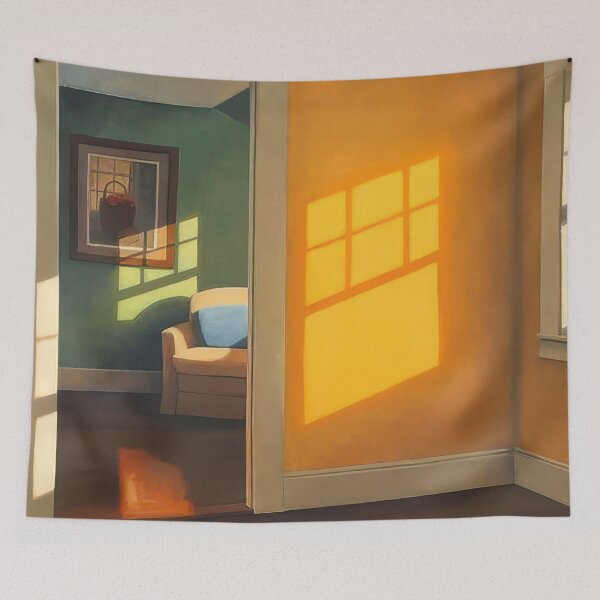 Item preview, Edward Hopper (41) - Edward Hopper canvas designed and sold by LILLIANSTRANGEy.