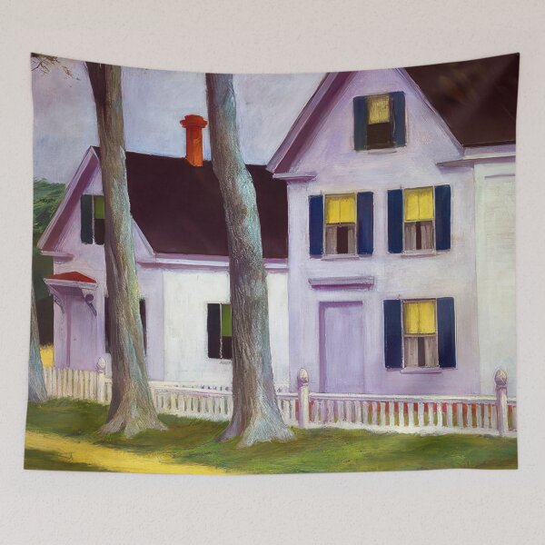 Item preview, Edward Hopper (44) - Edward Hopper canvas designed and sold by LILLIANSTRANGEy.