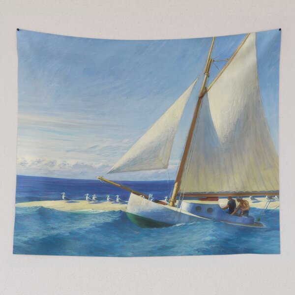 Item preview, Edward Hopper (45) - Edward Hopper canvas designed and sold by LILLIANSTRANGEy.
