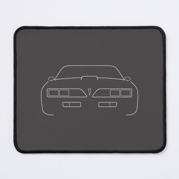 Item preview, Pontiac Firebird Classic Car Outline Graphic - Vintage Muscle Car Art | ⭐⭐⭐⭐⭐ designed and sold by AppilaClu.