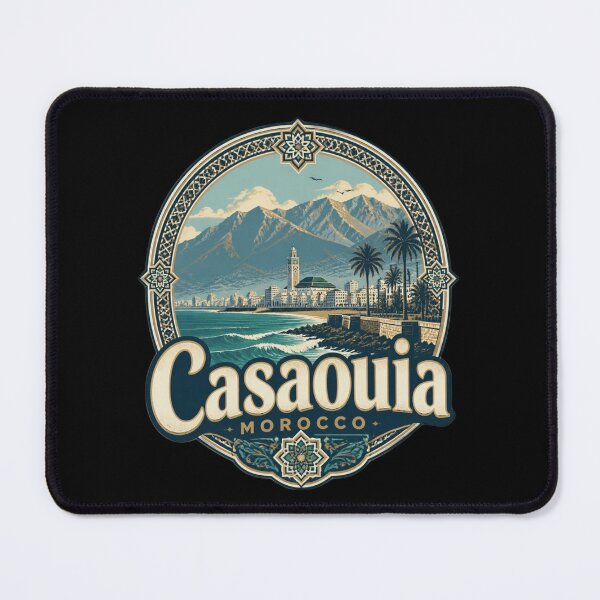 Item preview, Casaouia Morocco Vintage Travel Poster - The Proud Moroccan designed and sold by SilverLook48.