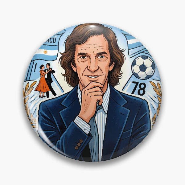 Item preview, 4 Legendary 1978 Argentina World Cup Champion Manager designed and sold by ART ATTACK ZONE.