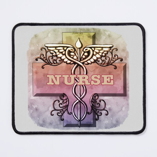 Item preview, Pastel Nurse Caduceus designed and sold by artmuvz.