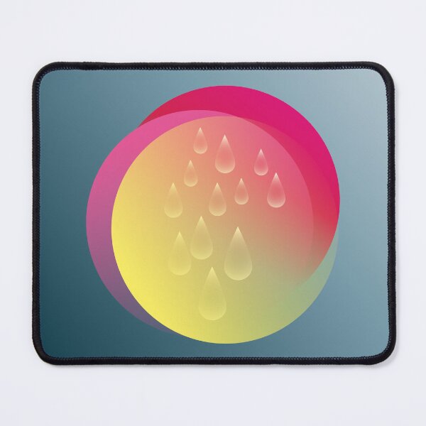 Item preview, Abstract suns with raindrops designed and sold by feigenherz.