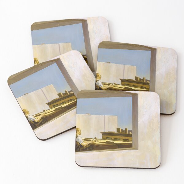 Item preview, Edward Hopper (47) - Edward Hopper canvas designed and sold by LILLIANSTRANGEy.