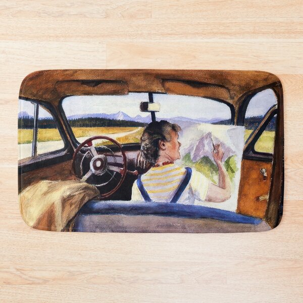 Item preview, Edward Hopper (49) - Edward Hopper canvas designed and sold by LILLIANSTRANGEy.