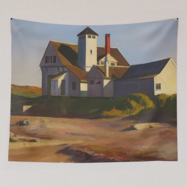 Item preview, Edward Hopper (5) - Edward Hopper canvas designed and sold by LILLIANSTRANGEy.