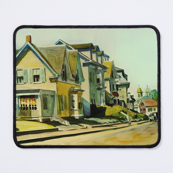 Item preview, Edward Hopper (52) - Edward Hopper canvas designed and sold by LILLIANSTRANGEy.