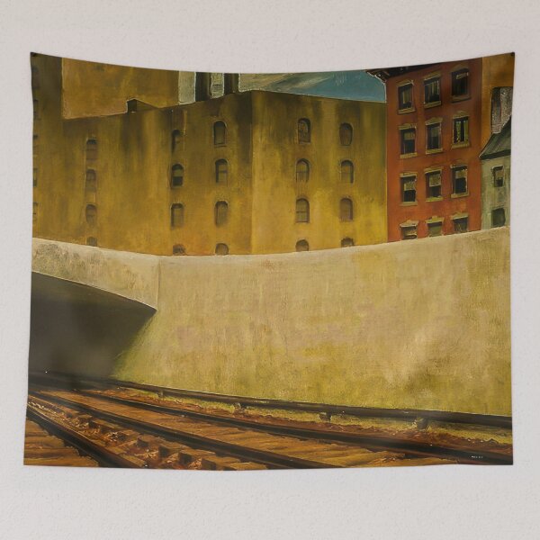 Item preview, Edward Hopper (51) - Edward Hopper canvas designed and sold by LILLIANSTRANGEy.
