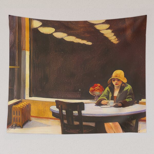 Item preview, Edward Hopper (54) - Edward Hopper canvas designed and sold by LILLIANSTRANGEy.
