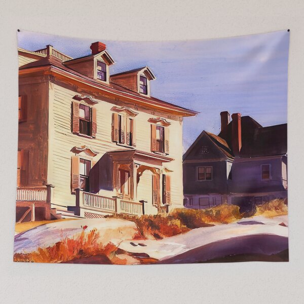 Item preview, Edward Hopper (57) - Edward Hopper canvas designed and sold by LILLIANSTRANGEy.