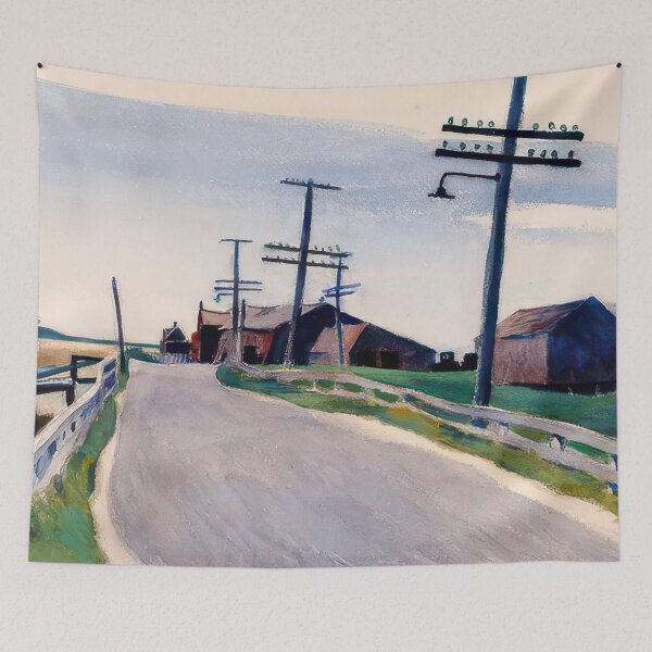 Item preview, Edward Hopper (58) - Edward Hopper canvas designed and sold by LILLIANSTRANGEy.