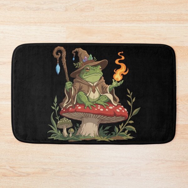 Item preview, Frog Wizard On Magic Mushroom designed and sold by BanksyNB.