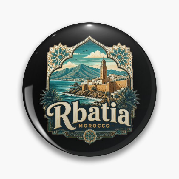 Item preview, Rbatia Morocco Vintage Travel Poster - The Proud Moroccan designed and sold by SilverLook48.