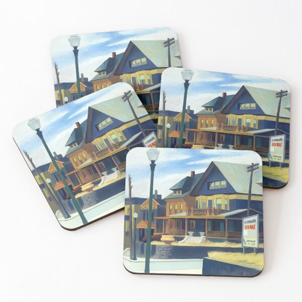 Item preview, Edward Hopper (6) - Edward Hopper canvas designed and sold by LILLIANSTRANGEy.