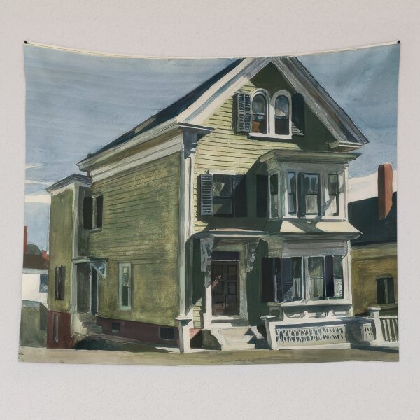 Item preview, Edward Hopper (60) - Edward Hopper canvas designed and sold by LILLIANSTRANGEy.