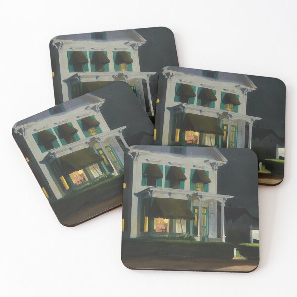 Item preview, Edward Hopper (7) - Edward Hopper canvas designed and sold by LILLIANSTRANGEy.