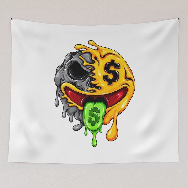 Item preview, Molten Skull Money Streetwear designed and sold by VYBORA Studio.