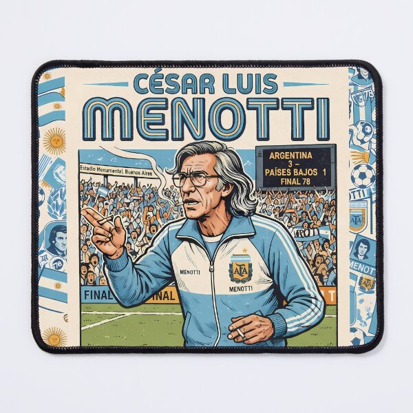 Item preview, 5 Legendary 1978 Argentina World Cup Champion Manager designed and sold by ART ATTACK ZONE.