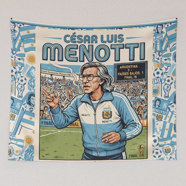 Item preview, 5 Legendary 1978 Argentina World Cup Champion Manager designed and sold by ART ATTACK ZONE.