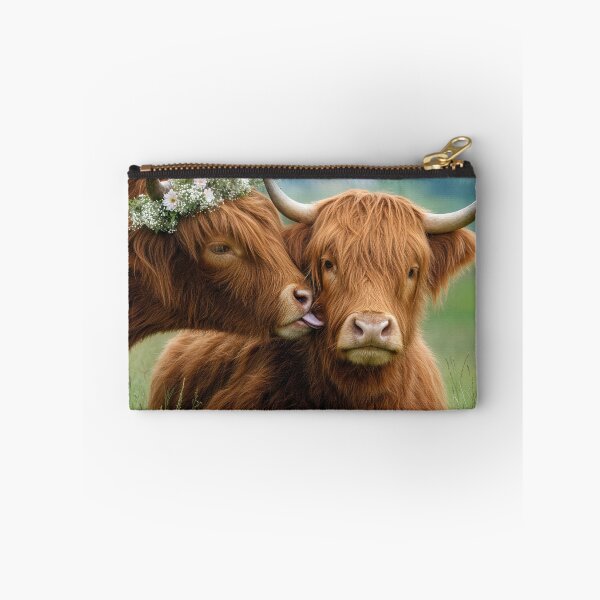 Item preview, Highland Cow Bride  Kissing Cow designed and sold by Maria Dryfhout.