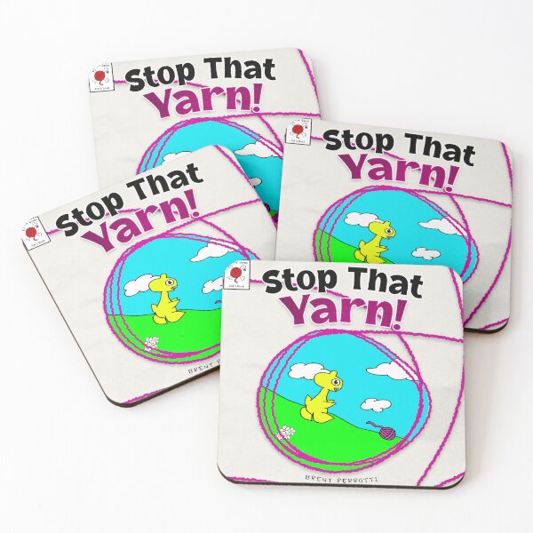 Item preview, Stop That Yarn! Book Cover designed and sold by Brent Perrotti.