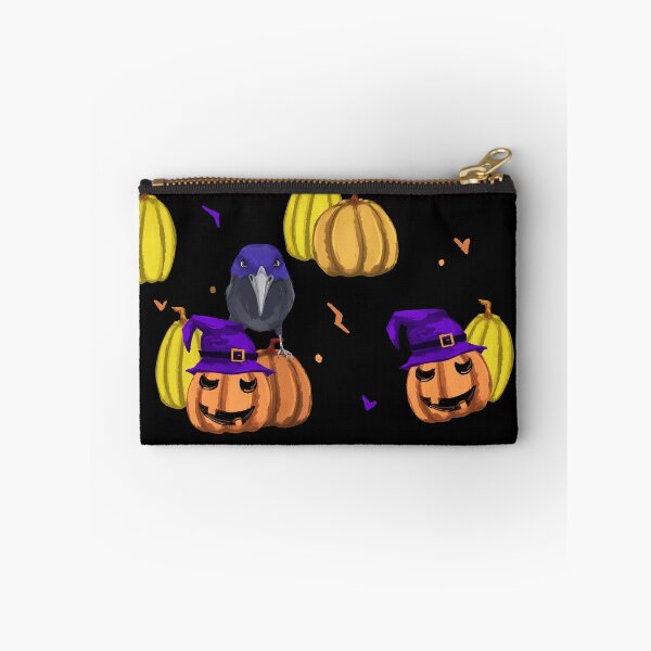 Item preview, Halloween Ravens and Pumpkins designed and sold by Antiope33.