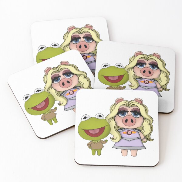 Item preview, AC Kermit and Miss Piggy designed and sold by taz .