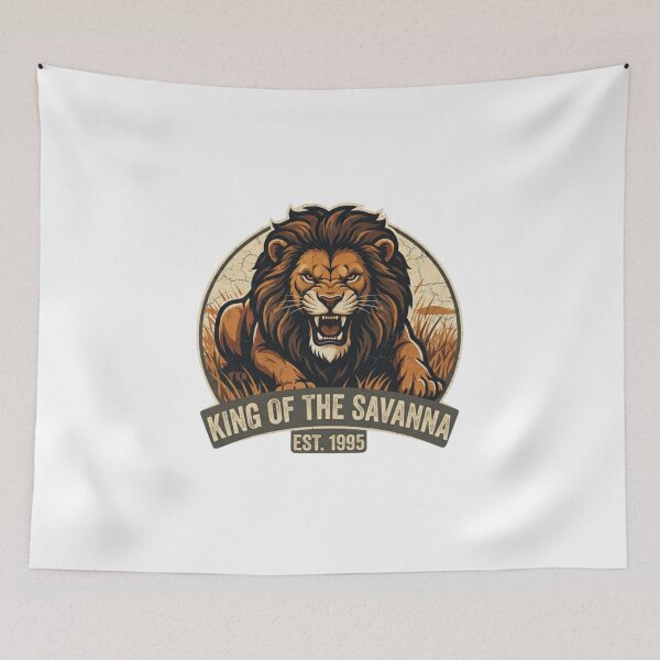 Item preview, lion designed and sold by Facturesfory.