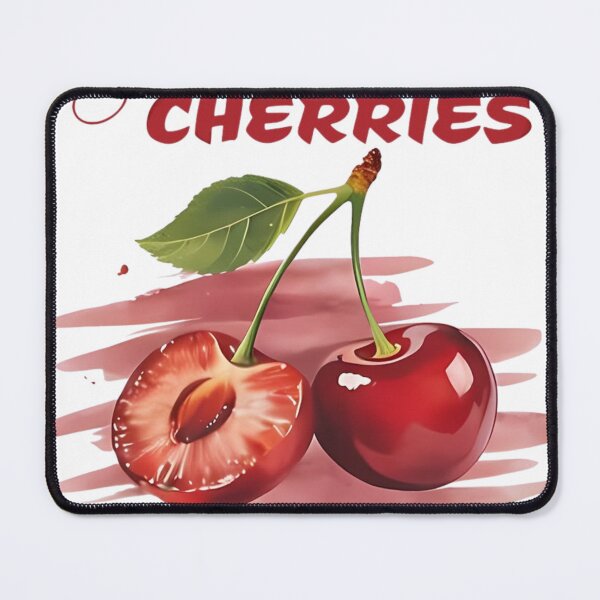 Item preview, Sweet Cherries Fresh and Delicious Fruit Illustration designed and sold by MindMakerStudio.