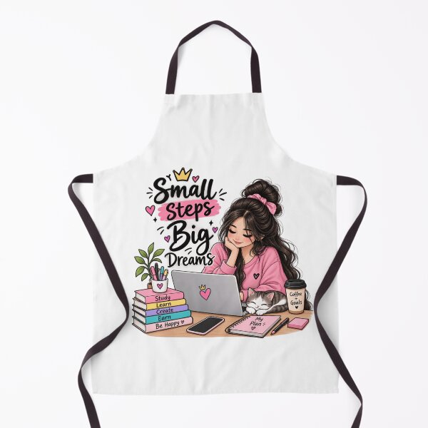 Item preview, Small steps big dreams Manifestation girl designed and sold by TrendyWearsuits.