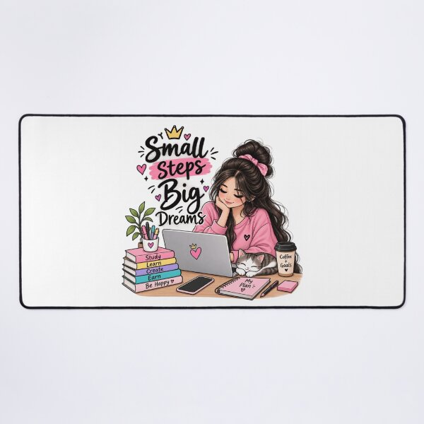 Item preview, Small steps big dreams Manifestation girl designed and sold by TrendyWearsuits.