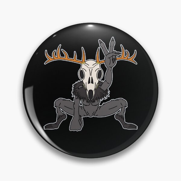 Item preview, Peace Wendigo designed and sold by cursedN4gotten.