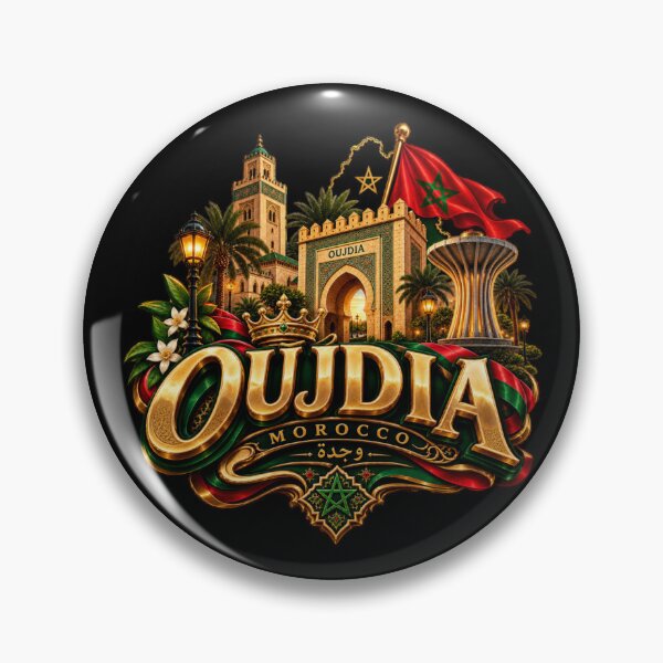 Item preview, Oujdia Morocco Vintage Travel Poster - The Proud Moroccan designed and sold by SilverLook48.