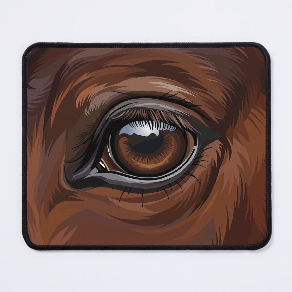 Item preview, A close-up view of a horse's eye designed and sold by Cheval-de-coeur.