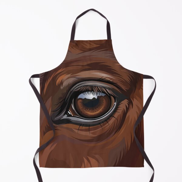 Item preview, A close-up view of a horse's eye designed and sold by Cheval-de-coeur.