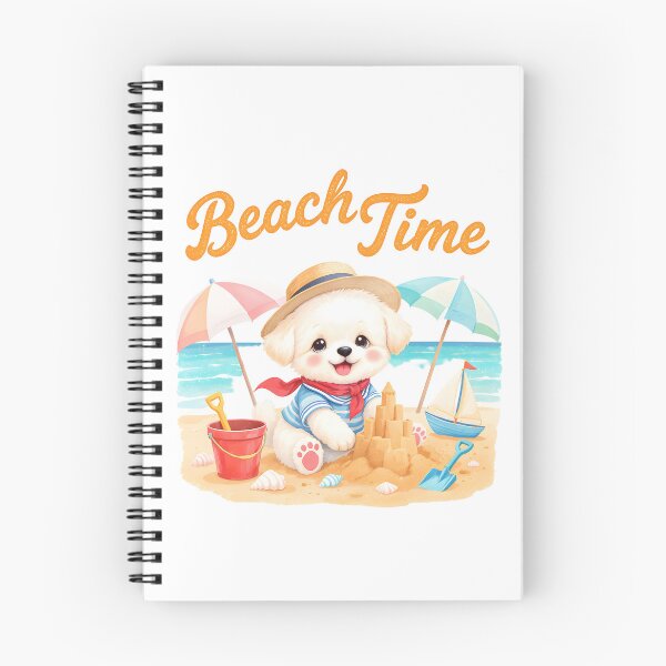 Item preview, Summer Beach Maltipoo Dog Art designed and sold by Kedspicedesign.