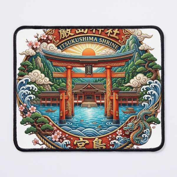Item preview, ITSUKUSHIMA SHRINE, MIYAJIMA designed and sold by likbatonboot.