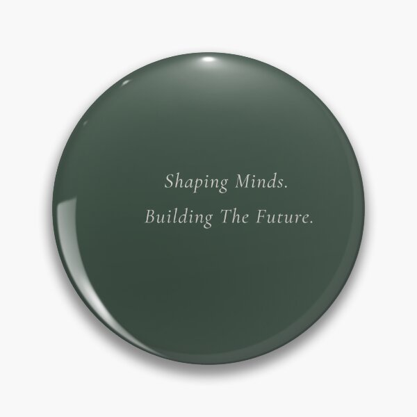 Item preview, Shaping Minds Building The Future Minimalist Eucalyptus Green Teacher Gift designed and sold by ShapingMinds.