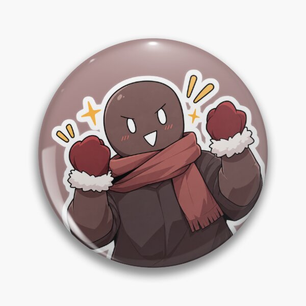 Item preview, Cozy Winter Character Funny Mittens Cute Snow Sticker designed and sold by MeowLoka ⭐⭐⭐⭐.