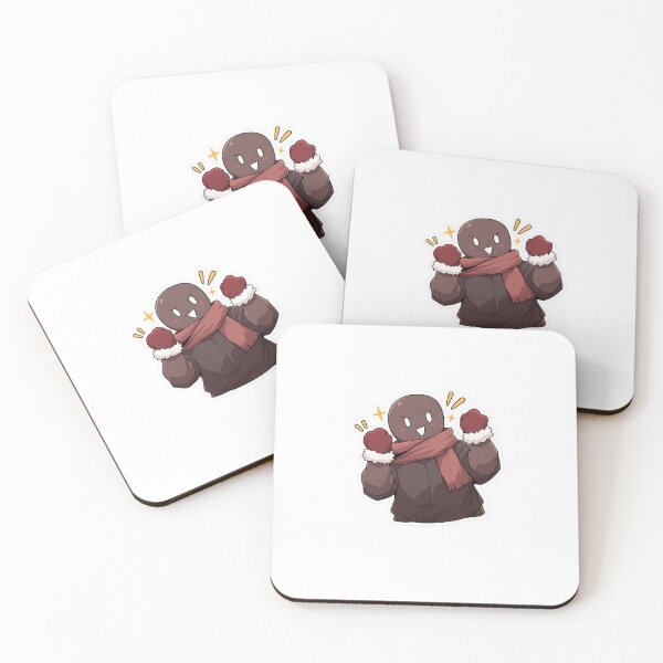 Item preview, Cozy Winter Character Funny Mittens Cute Snow Sticker designed and sold by MeowLoka ⭐⭐⭐⭐.