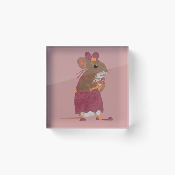 Item preview, Little Miss Mouse designed and sold by The Misfit Print Guild.