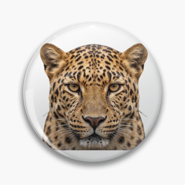Item preview, Portrait of a Leopard with an Intense Gaze - Photorealistic Feline designed and sold by Gabzerinho.