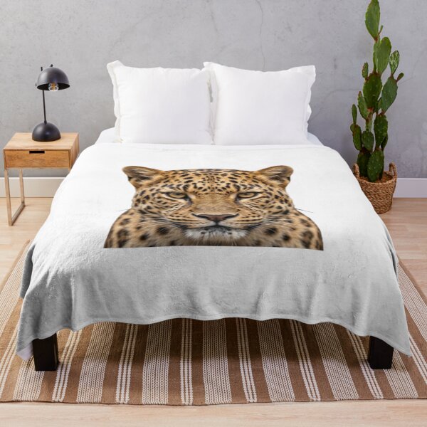 Item preview, Portrait of a Leopard with an Intense Gaze - Photorealistic Feline designed and sold by Gabzerinho.