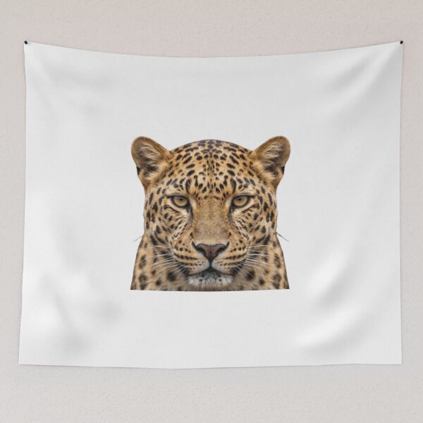 Item preview, Portrait of a Leopard with an Intense Gaze - Photorealistic Feline designed and sold by Gabzerinho.