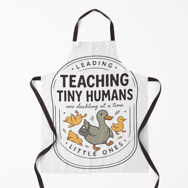 Item preview, Teaching Tiny Humans Duckling Teacher – Cute Preschool Educator Gift designed and sold by LYRA-Concepts.