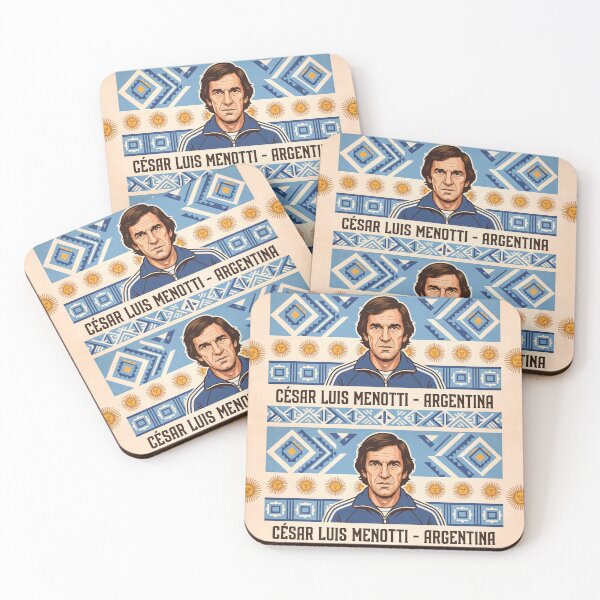 Item preview, 6 Legendary 1978 Argentina World Cup Champion Manager designed and sold by ART ATTACK ZONE.