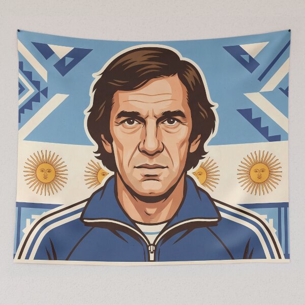 Item preview, 6 Legendary 1978 Argentina World Cup Champion Manager designed and sold by ART ATTACK ZONE.