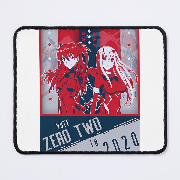 Artikelvorschau, Zero Two & Evangelion Crossover Anime-T-Shirt Geschenk | Limitierte Auflage entworfen und verkauft von kaee-eeee.